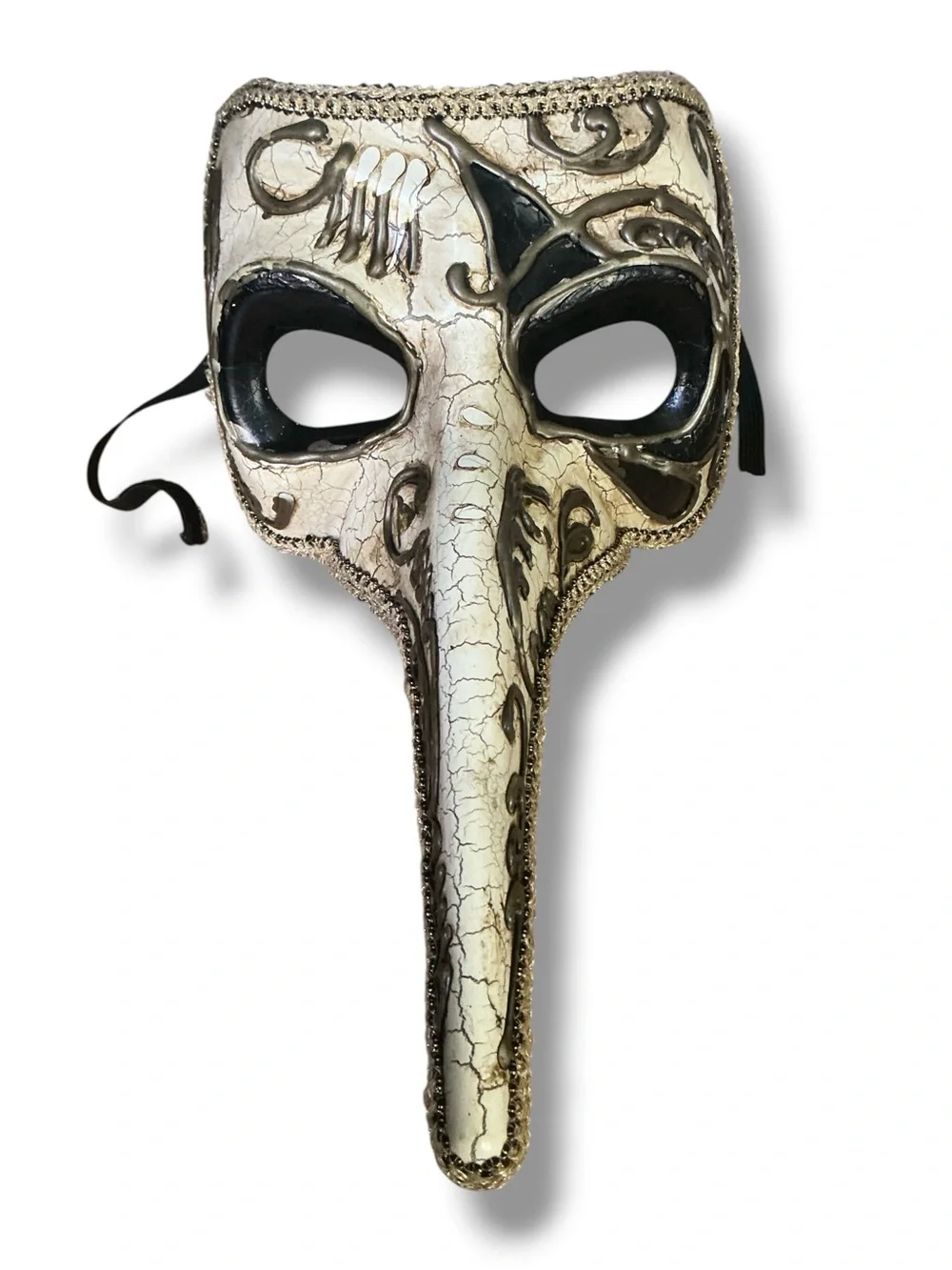 Long-Nosed Venetian Style Masquerade Mask